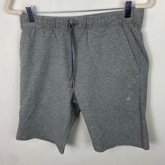 NEW‎ Mack Weldon Sweatshort Ace Small Tailored Micro Brush Terry Heather Grey S - Picture 13 of 14